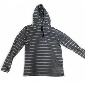 Billabong Gray Striped Women’s Small Knit Breathable Hoodie Great for Beach